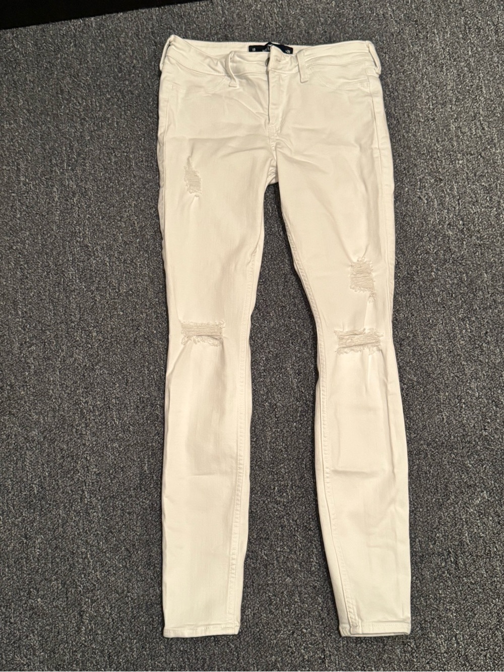 Hollister Low-Rise Skinny Ripped Jeans